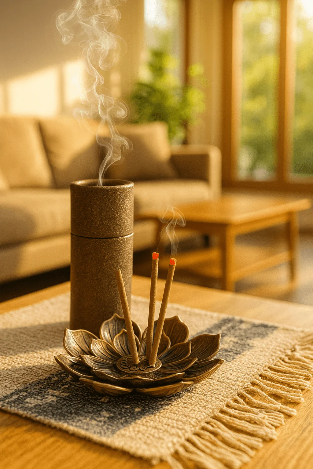 Decorative Floral Scented Tin Candles